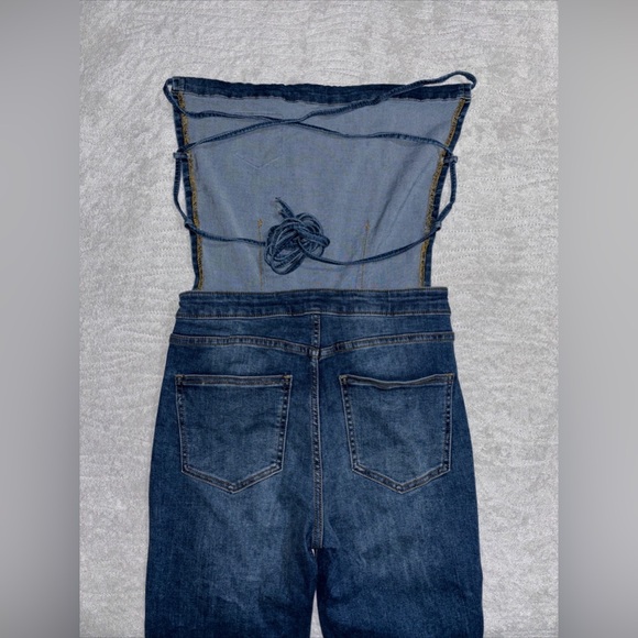 Denim bodysuit by Poison Mushroom - Picture 4 of 6